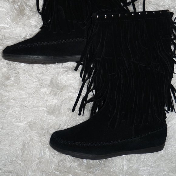 Rampage Shoes - Rampage Fringe Boots